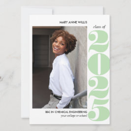 CARTÃO ANO EPIC | GRADUAÇÃO DE FOTOS DE MINT VERDE