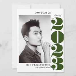 CARTÃO ANO EPIC | GRADUAÇÃO DE FOTOS EM NEGRITO VERDE