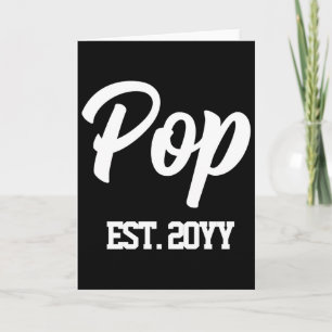 Cartão Ano Estimado do Pop Personalizado Presente Novo Av