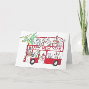 Cartão Ano Novo Chinês - Ano do Ox