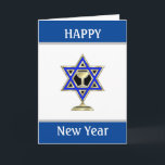 Cartão Ano Novo Judaico<br><div class="desc">Celebrações de feriados judeus e decorações ideias de presentes personalizadas</div>