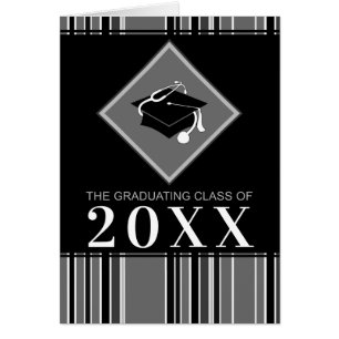 Cartão ano personalizável do formando de licenciatura em 
