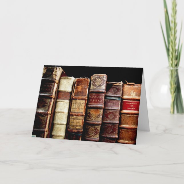 Cartão Antecipação do Design do século XVIII (Frente)