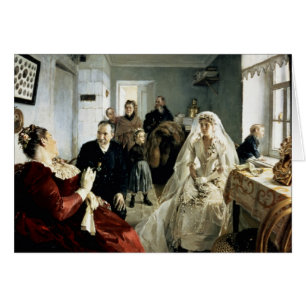 Cartão Antes do casamento, 1880s