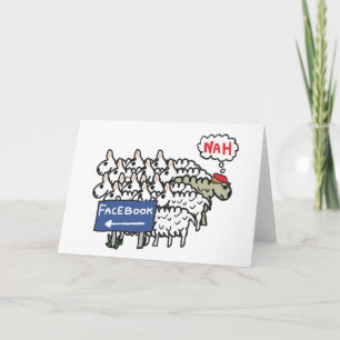 Cartão Anti Facebook