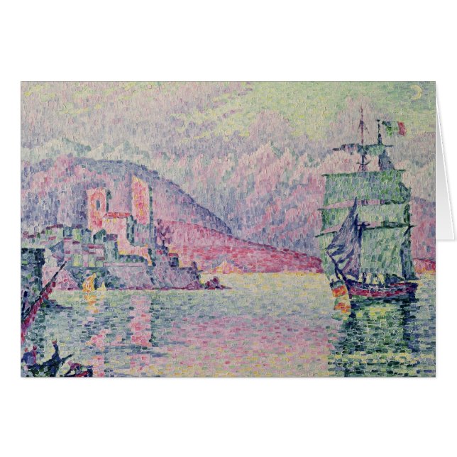 Cartão Antibes, Noite, 1914 (Frente Horizontal)