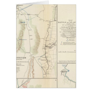 Cartão Antietam, Suffolk, Gettysburg