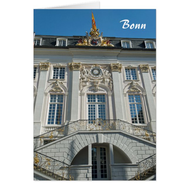 Cartão Antiga Prefeitura de Bona (Frente)