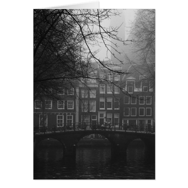 Cartão Antigo Amsterdã (Frente)