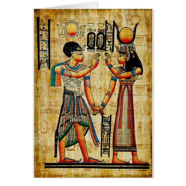 Cartão Antigo Egito 5 (Frente)