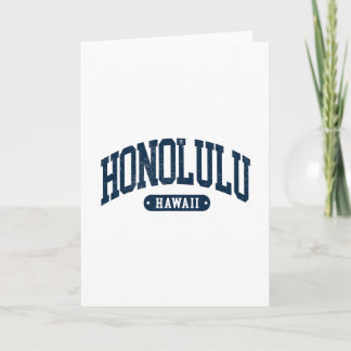 Cartão Antigo Honolulu Havaí Oahu Lembrança Homens Mulher