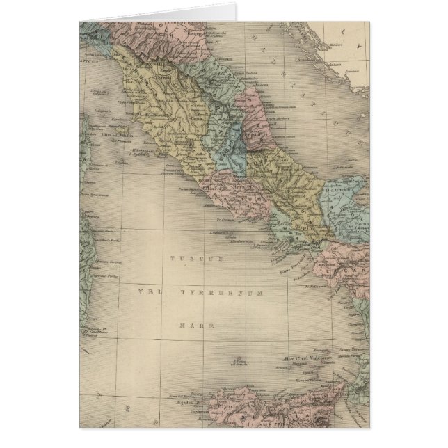 Cartão Antigo Itália (Frente)