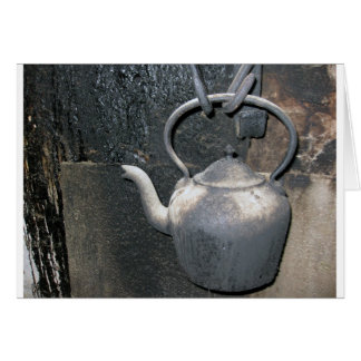 Cartão Antigo Kettle Irlandês
