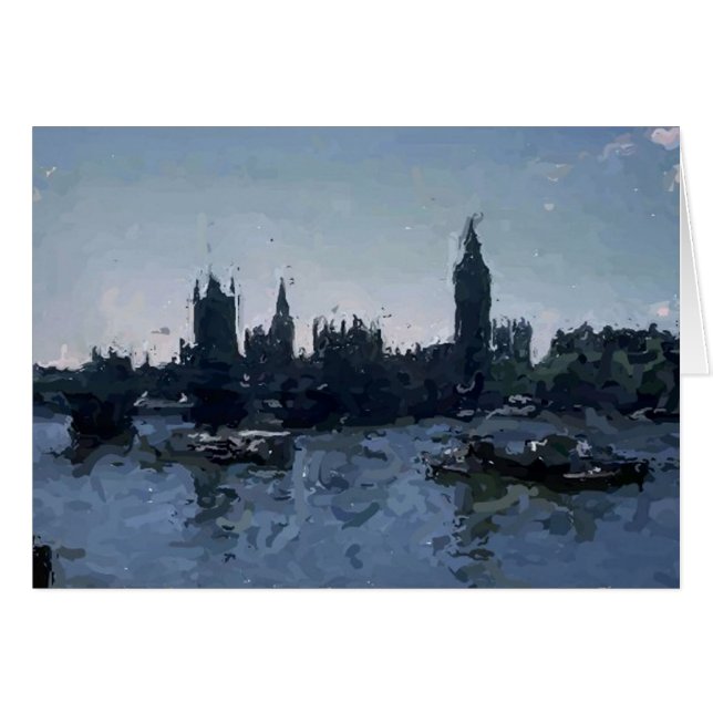 Cartão Antigo Padre Thames (Frente Horizontal)