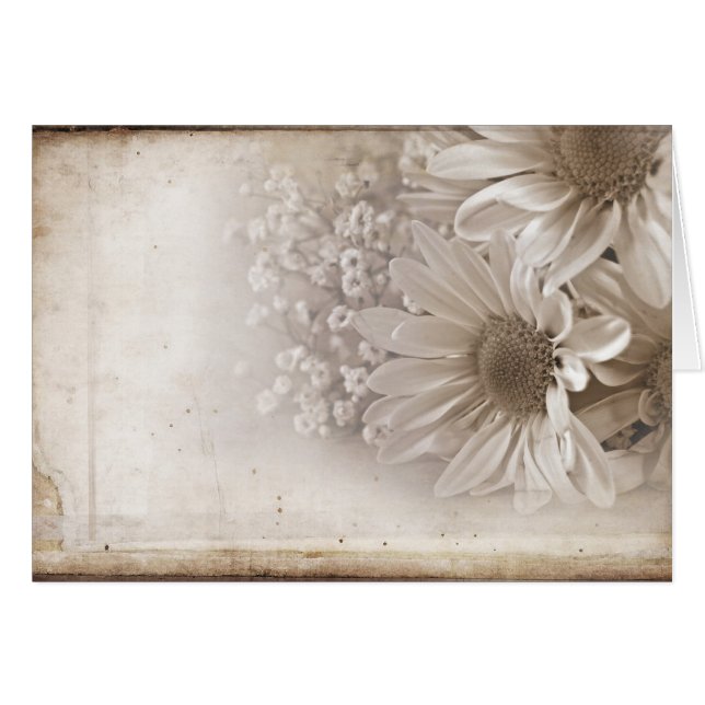 Cartão Antigo Romance (Frente Horizontal)