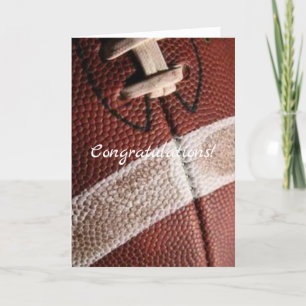 Cartão antigos parabéns de futebol