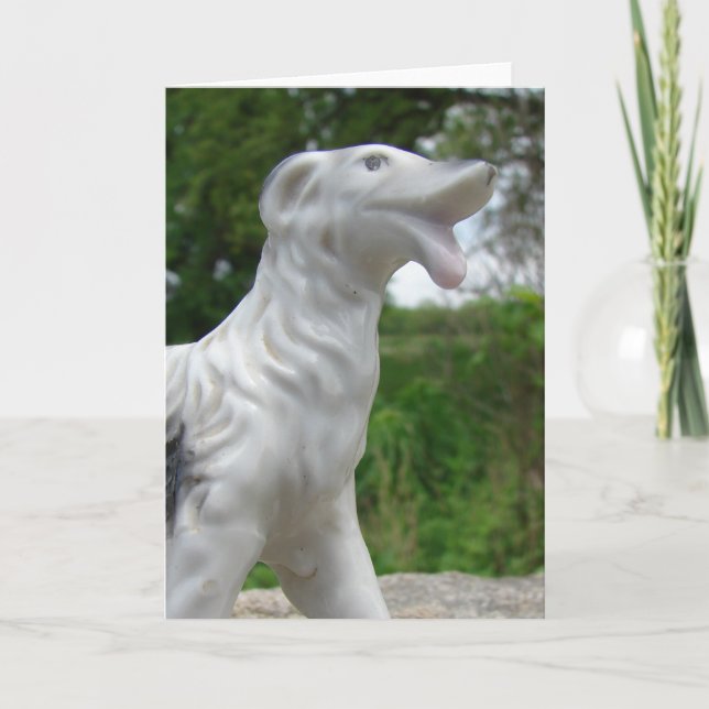 Cartão Antiguidade Figurina (Frente)