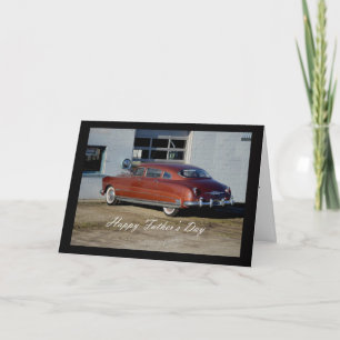 Cartão Antique Car Father's Day
