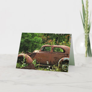 Cartão Antique Car Note Card