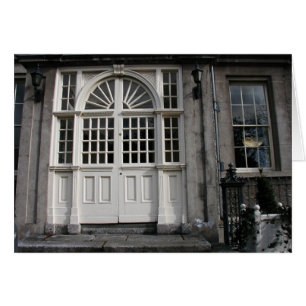 Cartão Antique Dublin Doorway, Hospital Real de Kilmanham