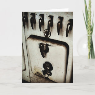 Cartão "Antique Kitchen Stove" Birthday Card