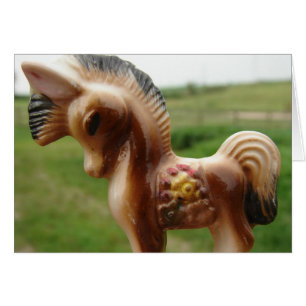 Cartão Antique Pony