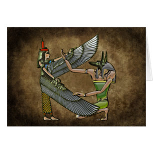 Cartão Anubis & Nut