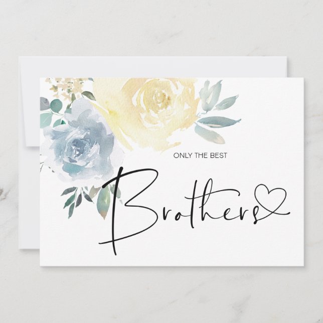 Cartão Anunciação de Tio Bebê, Irmão da Gravidez (Frente)