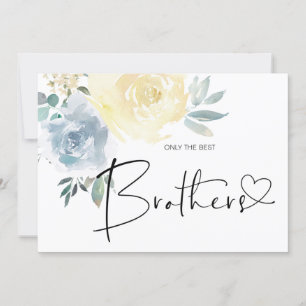 Cartão Anunciação de Tio Bebê, Irmão da Gravidez