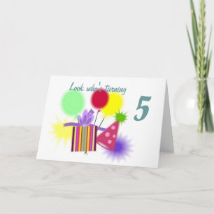 Cartão Any Age Birthday Card