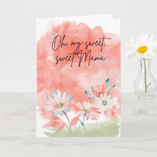 Cartão any occasion card for Mom, Mama, Mother