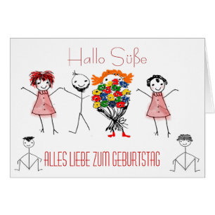 Cartão ao aniversário