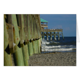 Cartão Ao lado de Folly Pier