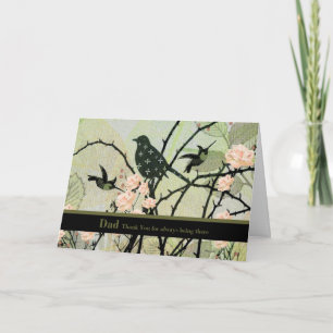 Cartão Ao Pai (Adeus de um filho adulto em estado termina