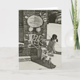 Cartão Ao virar da esquina