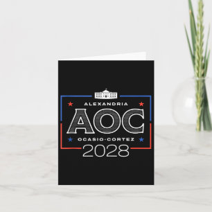 Cartão Aoc 2028 White House Tank Top