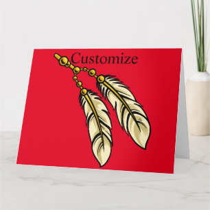 Cartão Apache Penas Thunder_Cove