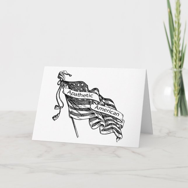 Cartão Apaético Americano (Frente)