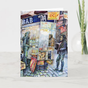 Cartão Apaixonado por Problemas, E Em Problemas Com O Amo