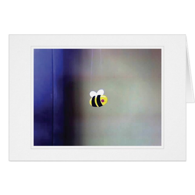 Cartão apenas abelha (Frente horizontal)