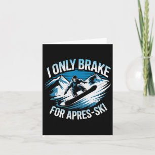 Cartão Apenas Braço Para Apres Ski Snowboard Winter Snowb