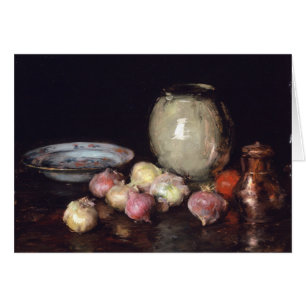 Cartão Apenas cebolas