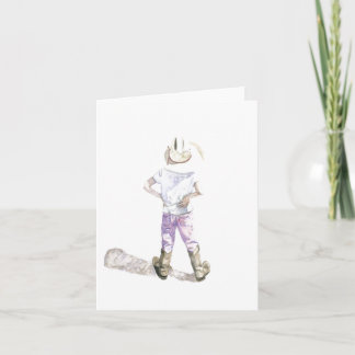 Cartão Apenas como o pai