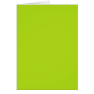 Cartão APENAS COR - verde-claro