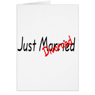 Cartão Apenas divorciado