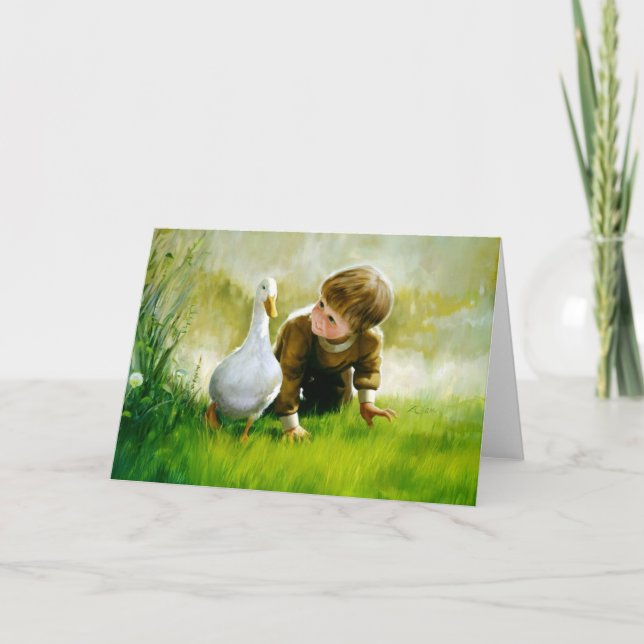 Cartão Apenas Ducky (Frente)