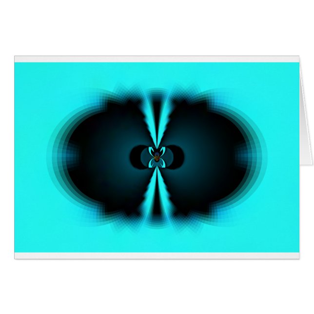 Cartão Apenas Hakuna Matata presentes em azul (Frente Horizontal)