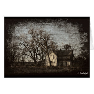 Cartão Apenas Memórias Permanecem, Fazenda Abandonada