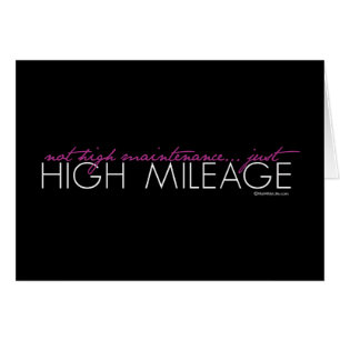 Cartão Apenas milhagem alta