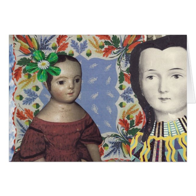 Cartão Apenas Nós, Meninas (Frente Horizontal)